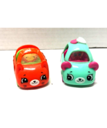 McDonald&#39;s Shopkins Cutie Cars Set of 2 Orange Rush Happy Meal Toys - €6,84 EUR