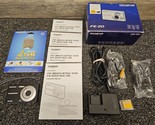 Olympus FE-20 Digital Camera W/ Box, Charging Cable, &amp; More *Tested &amp; Wo... - $34.82