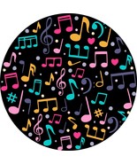 Music Notes Spare Tire Cover ANY Size, ANY Vehicle,Trailer, Camper, RV - £85.04 GBP