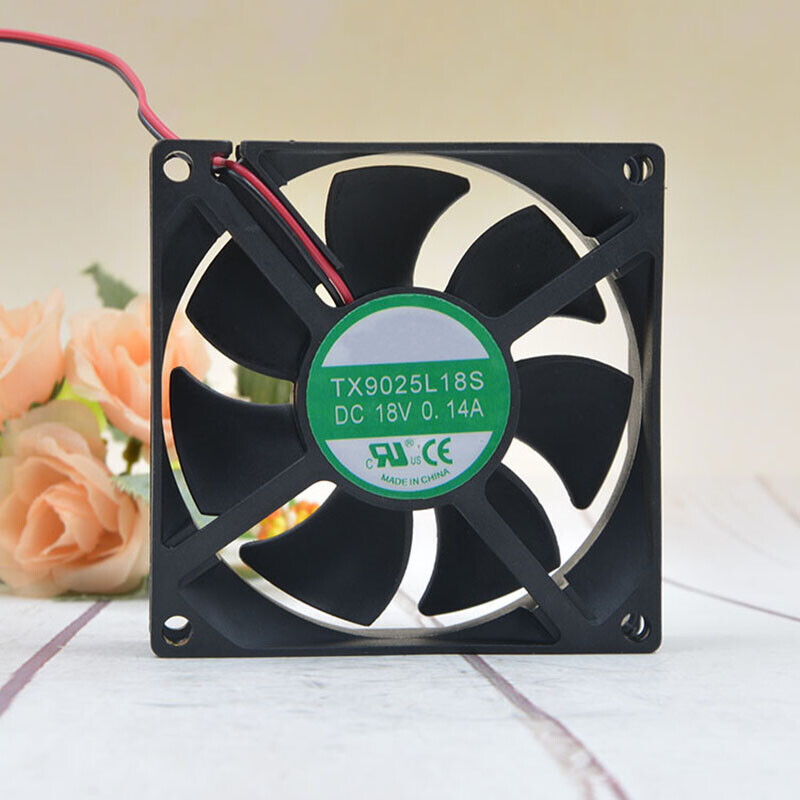1PC New For Tianxuan TX9025L18S DC18V 0.14A 9CM 9025 90mm Cooling Fan 2pin - $9.49