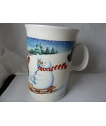 Dunoon Stoneware Christmas Coffee tea cocoa  Mug Cup Mister Snowman Scot... - €15,19 EUR