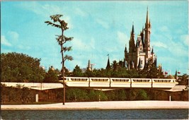 Vtg Postcard Monorail to the Magic Kingdom, Walt Disney Word, Postmarked 1974 - $7.38