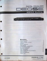 Yamaha Service Manual Original Book Pick 1: DEQ5E Y20 FMC1 PLS1 Rack Mou... - $14.84+