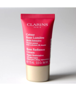 Clarins Rose Radiance Super Restorative Cream All Skin Types .5oz 15ml NeW - $250.78 MXN