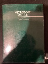 Microsoft MS-DOS User&#39;s Guide v 3.2 Looks unused - $29.70