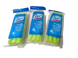 3 X Lysol Antimicrobial Sponge Mop Refill Head for 58045 Green - £13.71 GBP