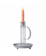 Rustic new Candle holder in distressed metal - $41.01 CAD