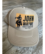 John Wayne Cancer Foundation Rope Snapback Meshback Trucker Hat Otto - £9.33 GBP