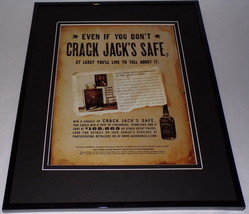 2000 Jack Daniel&#39;s Whiskey Framed 11x14 ORIGINAL Vintage Advertisement - £27.60 GBP