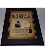 2000 Jack Daniel&#39;s Whiskey Framed 11x14 ORIGINAL Vintage Advertisement - $34.64