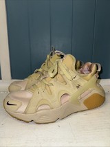 NEW WOMEN&#39;S  NIKE AIR HUARACHE CRAFT DQ8031 201 SESAME-SAIL SZ 10 - $97.89