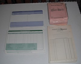 Recordkeeping pads or tablets--17 pieces--never used... - £11.02 GBP