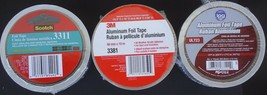 3M IPG Aluminum Foil Tapes Auto HVAC Duct Repairs, Select: 3311, 3381 or UL723 - £3.54 GBP+