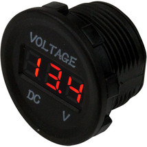 Sea-Dog Round Voltage Meter - 6V-30V - £23.35 GBP