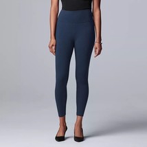 Simply Vera Vera Wang Live-In High Rise Legging Womens Navy Pick Your Size - £15.81 GBP