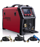 ARCCAPTAIN MIG Welder, 200Amp 6 in 1 Gas Mig/Gasless Flux Core Mig/Stick... - £616.95 GBP