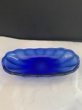 Anchor Hocking Cobalt Blue  Relish Dish 8x4x1.5&quot; - $7.70