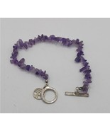 Vintage Sterling Silver Amethyst Chip Tree of Life Bracelet - €21,71 EUR