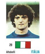 ⭕Calendrier de poche vintage 1986 ALTOBELLI ITALIE FOOTBALL - $6.94 CAD