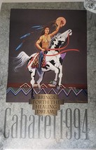 Artist Signed Dana Tiger Bring Forth Healing Poster Oklahoma Native American - £48.66 GBP