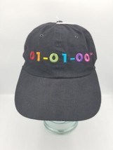 01-01-00 It&#39;s Coming (2000) Y2K Millennium Ball Cap Hat One Size Fits All Vtg - £12.39 GBP