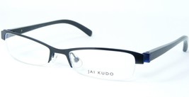 Jai Kudo 490 1071 M01 Black /BLUE Eyeglasses Glasses Frame 51-16-135mm (Notes) - £27.32 GBP