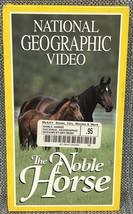 National Geographic Video 70035 VHS VCR Tape The Noble Horse 1999 - £14.93 GBP