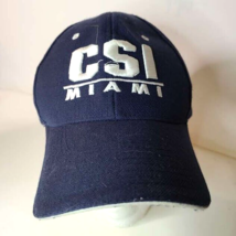 CSI Miami Baseball Cap Hat Blue One Size Strap Back Y2k - $19.75