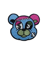 Bear Head Zombie Cartoon. Embroidered Patch. Iron On. Size: 3.9x3.3 inches - $131.71 MXN