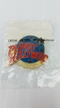 Planet Hollywood London Vintage Hat Lapel Pin NOS New In Plastic Free Shipping - £8.69 GBP