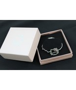 Hello Kitty Stainless Steel Bracelet Ribbon Face with Gemstones | Momoberry - $1,644.52 MXN