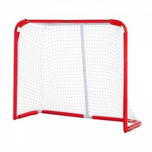 Youth Street Hockey Net Indoor Outdoor Steel Hockey Goal for Kids 54&quot;x44&quot; - £58.16 GBP