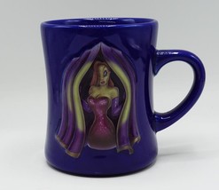 Disney Who Framed Roger Rabbit Jessica Rabbit 3D Cobalt Blue Coffee Mug 2003 - £27.24 GBP