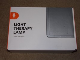 LED White Light Therapy Lamp Var 10,000 Lux UV Free Adjustable Brightness - £28.24 GBP