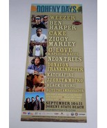 Ziggy Marley Concert Promo Ad Doheny Blues 2011 Weezer Ziggy Marley Ben ... - £15.43 GBP