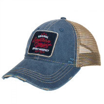 Southern Comfort Embroidered Patch Distressed Dad Cap Multi-Color - $31.98