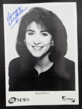 Denise Dufala Signed Photo CTN 19 News 5&quot; X 7&quot; Autographed Vintage - £30.16 GBP