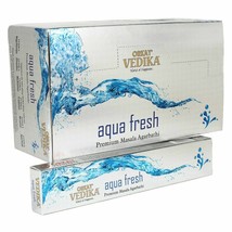 Orkay Vedika Aqua Fresh Premium Masala AGARBATTI Incense Sticks- 15X12 Packet - £17.44 GBP