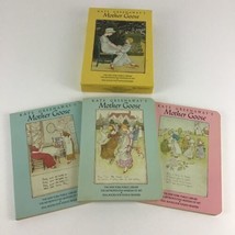 Kate Greenway Mother Goose Childrens Book Boxed Set Nursery Rhymes Vintage 1987 - £23.33 GBP