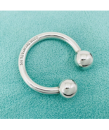 Tiffany &amp; Co Horseshoe Key Ring Chain in Sterling Silver - £63.83 GBP