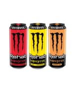 Monster Energy Rehab 3 Flavor Variety Pack 15.5 oz. cans, 12 Pack - $54.82 CAD