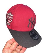 New Era NY Yankees 75th Anni Lavender White 9Forty Patch Fitted Cap Hat - €21,08 EUR
