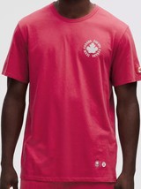 LULULEMON TEAMCANADA COTTON JERSEY GRAPHIC T SHIRT~VINTAGE ROSE MEN XS-XXL - $74.95
