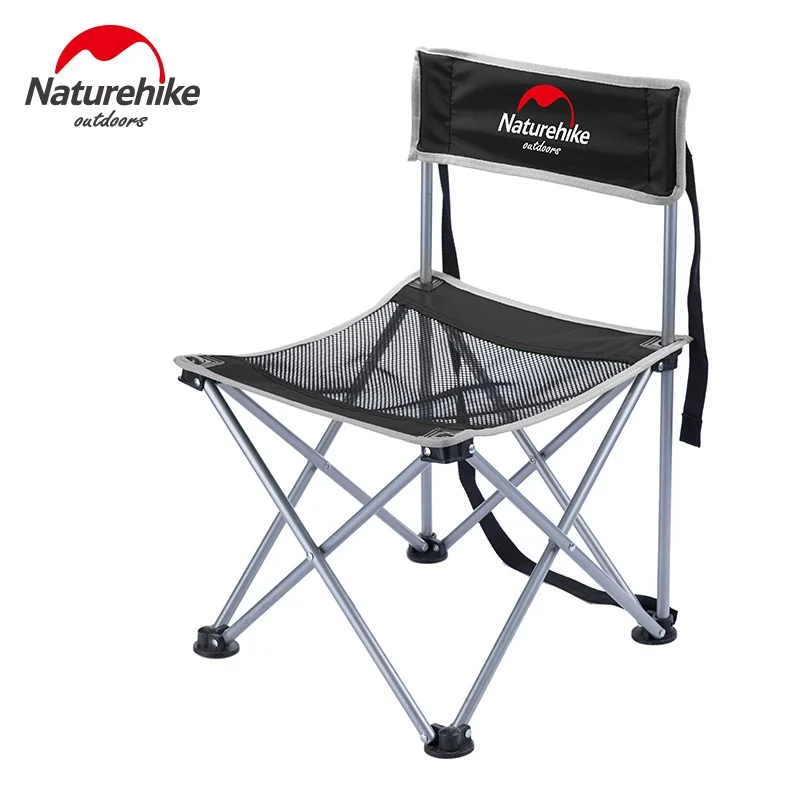 Naturehike Store Fishing Chair Portable folding Chair Folding Seat Stool Camping - £40.03 GBP