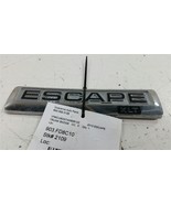 2010 Ford Escape Trunk Lid Logo Emblem Badge Rear Back OEM 2008 2009 201... - £14.18 GBP