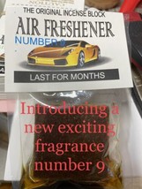 100x CAR/AUTO/HOME DEODORIZER AIR FRESHENER SCENT BLOCKS-Number 9 Can Mix - £95.57 GBP