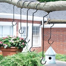 6pc Outdoor Plant Hanger Hooks Different Sizes (col) - $49.49