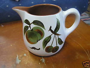 Great STANGL Milk Pitcher- Orchard Song Pattern.............SALE - $8.32