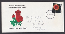 Great Britain: 1987 Chelsea Flower Show Souvenir Cover. 18p Stamp. Ref: P0088 - £0.23 GBP