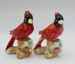 Cardinal Porcelain Figurine Pair - $14.84